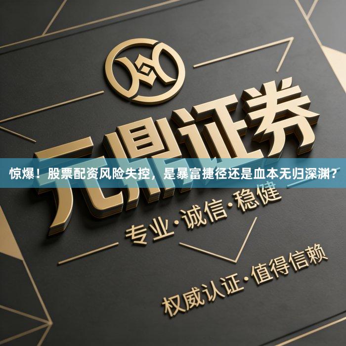 惊爆!股票配资风险失控,是暴富捷径还是血本无归深渊?