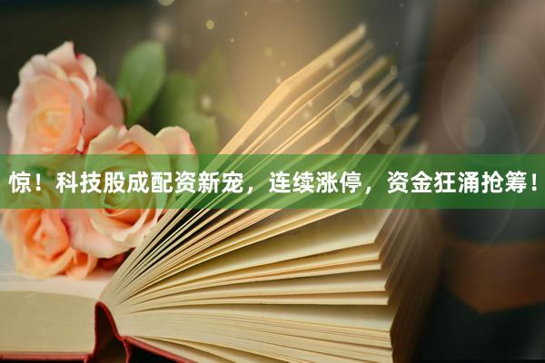 惊!科技股成配资新宠,连续涨停,资金狂涌抢筹!
