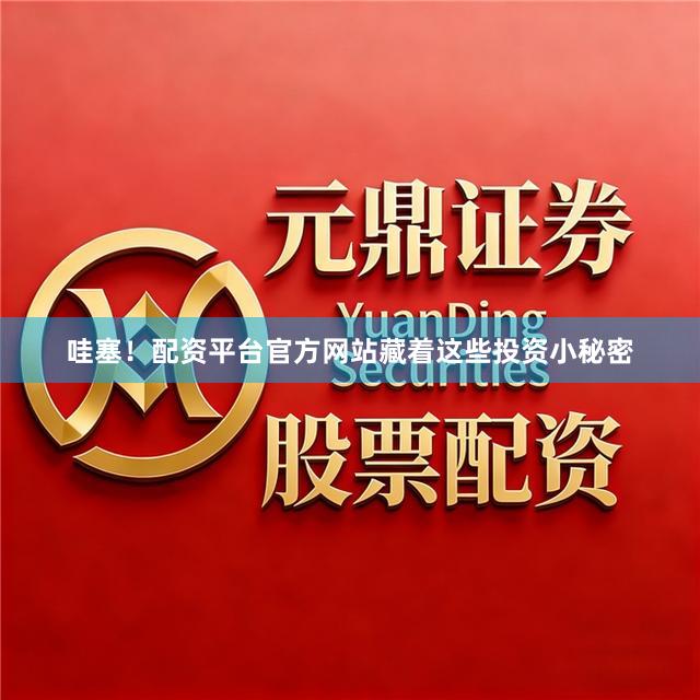 哇塞！配资平台官方网站藏着这些投资小秘密
